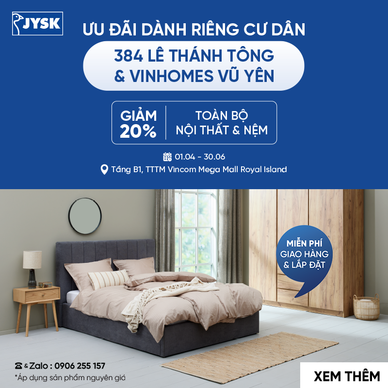 Sofa khuyến mãi JYSK