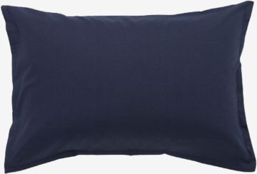 Vỏ gối cotton | INGE | xanh navy | R50xD70cm