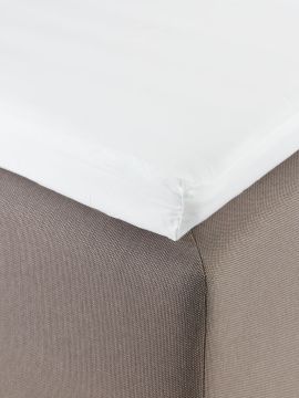 Ga chun cotton sateen | ELIN | trắng | R180xD200xC10cm