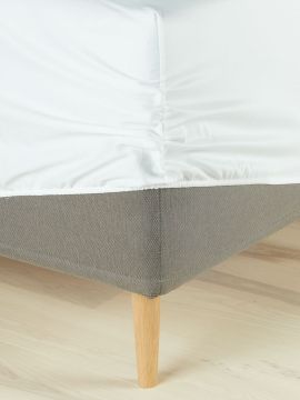 Ga chun cotton sateen | TINE | trắng | R140xD200xC35cm