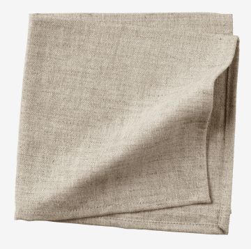 Khăn ăn cotton | HARSYRA | màu tự nhiên | R40xD40cm