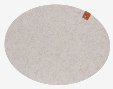 Tấm lót đĩa | KNEGRAS | polyester | be | R33xD43cm