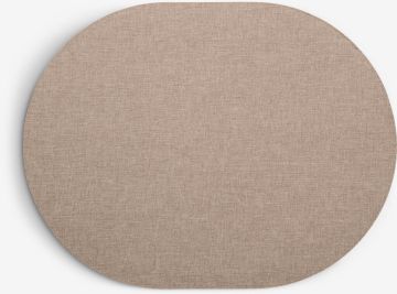 Tấm lót đĩa | FJELLOK | nhựa PP | nâu | R33xD43cm