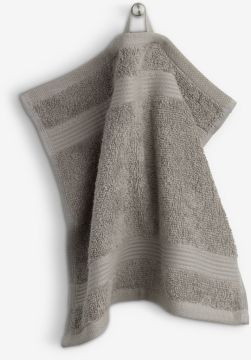 Khăn mặt cotton | KARLSTAD |  xám | R28xD30cm