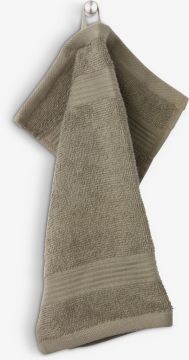 Khăn mặt cotton | KARLSTAD | xanh olive | R28xD30cm