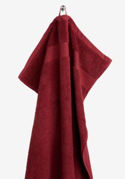 Khăn tắm cotton | KARLSTAD | đỏ thẫm | R50xD100cm
