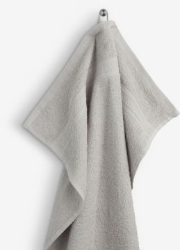 Khăn tắm cotton | UPPSALA | xám nhạt | R50xD90cm