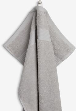 Khăn tắm cotton | KARLSTAD | xám nhạt | R70xD140cm