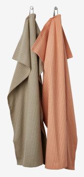 Bộ 2 khăn đa năng cotton | BARLIND | nhiều màu | R50xD70cm