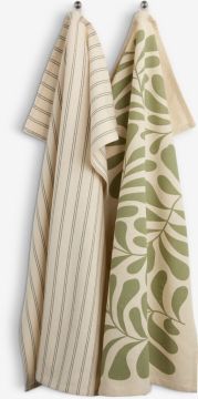 Bộ 2 khăn đa năng cotton | SVALEURT | nhiều màu | R50xD70cm