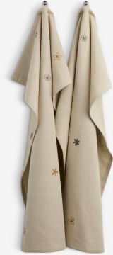 Bộ 2 khăn đa năng cotton | VANDMYNTE | nhiều màu | R50xD70cm