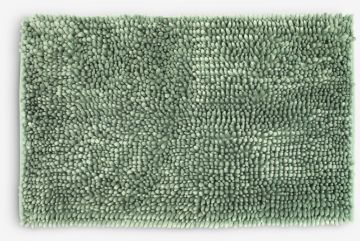 Thảm phòng tắm | BERGBY | polyester | màu bạc hà | R50xD80cm