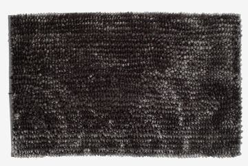 Thảm phòng tắm | BERGBY | polyester | xám | R50xD80cm  