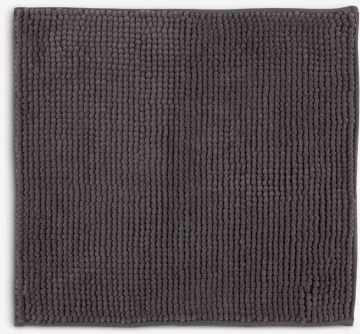 Thảm phòng tắm | FAGERSTA | polyester | xám | R45xD50cm