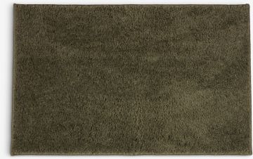 Thảm phòng tắm | KARLSTAD | microfiber | xanh lá | R70xD120cm