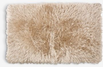 Thảm phòng tắm | HALLTORP | polyester | vàng cát | R50xD80cm