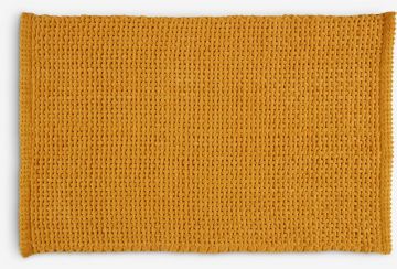 Thảm phòng tắm | NOLVIK | polyester | vàng | R50xD80cm