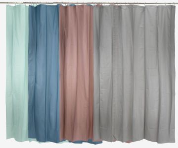 Rèm phòng tắm | SOLVARBO | nhựa PE | nhiều màu |  R150xD200cm