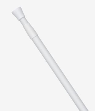 Thanh treo rèm tắm | VARA | nhôm | trắng | D70/120cm
