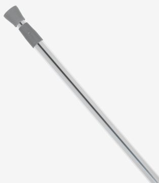 Thanh treo rèm tắm | VARA | nhôm/nhựa ABS  | màu nhôm | D110/200cm