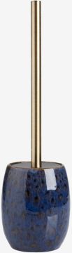 Chổi cọ toilet | KALLINGE | nhựa PP/inox | xanh đậm | Ø10xC38cm