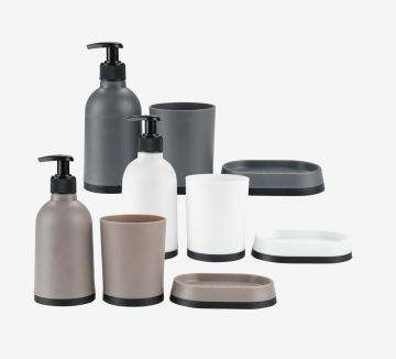  Phụ kiện phòng tắm | VISLANDA | nhựa PP | nhiều màu | bộ 3 chiếc