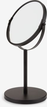 Gương 2 mặt | ILSBO | kim loại/gương | đen | Ø18xC35cm