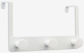 Móc treo phòng tắm | STOCKVIK | nhựa ABS/thép | trắng | D25xS5xC14cm