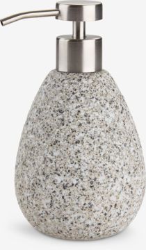Bình xịt xà phòng | LYCKSELE | gốm bán sứ/thép| họa tiết terrazzo | Ø9xC16cm