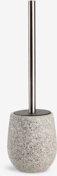 Chổi cọ toilet | LYCKSELE | gốm bán sứ/thép | họa tiết terrazzo | Ø12xC37cm