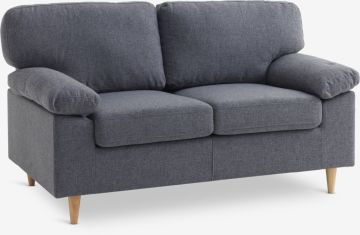  Sofa 2 chỗ | GEDVED | vải polyester | xám | R154xS85xC84cm