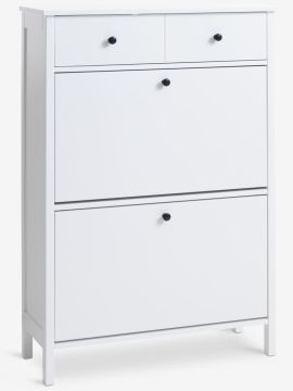 Tủ giày | TERPET | gỗ công nghiệp | trắng | R73xS26xC110cm