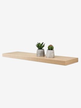 Kệ treo tường | ABILD | gỗ công nghiệp | màu sồi | R80xS24xC4cm