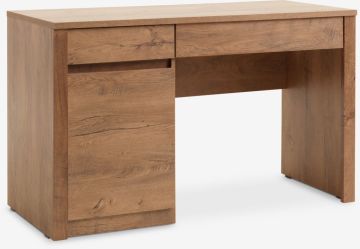 Bàn làm việc | VEDDE | gỗ công nghiệp | màu sồi đậm | R53xD121xC76cm
