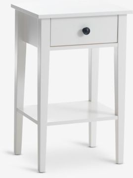 Tủ đầu giường | NORDBY | gỗ công nghiệp | trắng | R42xS32xC65cm