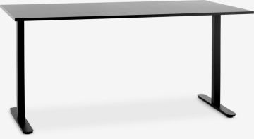 Bàn làm việc | STAUNING | gỗ công nghiệp/thép | đen | R80xD160xC75cm