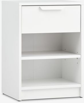 Tủ đầu giường | JENSLEV | gỗ công nghiệp | trắng | R41xS33xC57cm