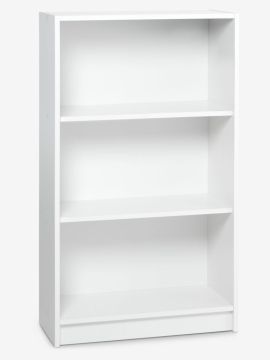 Kệ sách 3 tầng | HORSENS | gỗ công nghiệp | trắng | R70xS29xC120cm