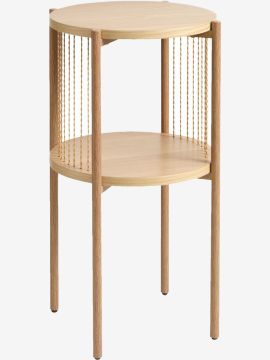 Tủ đầu giường | EGELEV | gỗ công nghiệp/kim loại | màu sồi | Ø35xC65cm