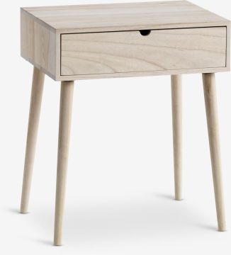 Tủ đầu giường | ILBRO | gỗ tự nhiên | màu sồi nhạt | R45xS32xC54cm