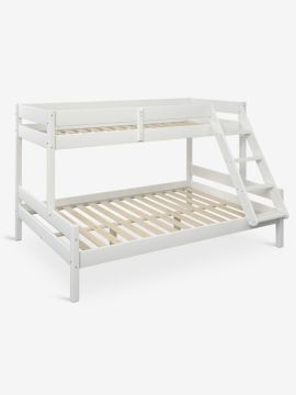 Giường tầng trẻ em | VESTERVIG | gỗ tự nhiên | trắng | R90/140xD200cm