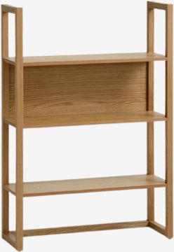 Kệ trưng bày 3 ngăn | RY | gỗ công nghiệp | màu sồi | R85xS30xC124cm