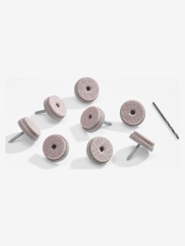 Bộ 8 nút nhựa bảo vệ sàn | EGET | ABS | be | Ø2cm