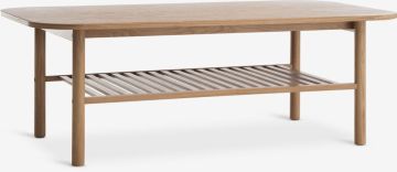Bàn cafe | LYNGVIG | veneer sồi/gỗ công nghiệp | màu sồi | R70xD130xC45cm