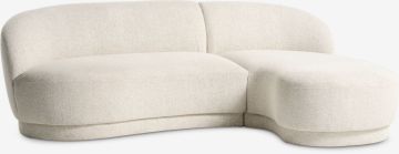 Sofa góc phải | ANDRUP | vải polyester | be | R221xS87/152xC76cm