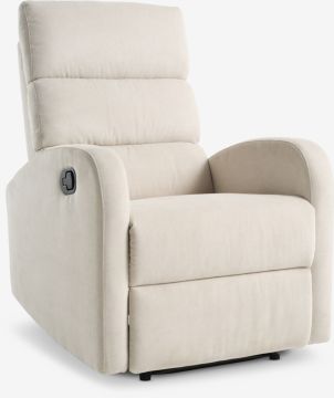 Ghế thư giãn | NAKSKOV | vải polyester | màu cát | R73xS93xC106cm