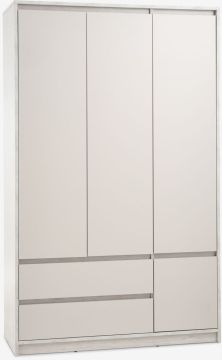 Tủ quần áo | BILLUND | gỗ công nghiệp | be | R119xS51xC193cm