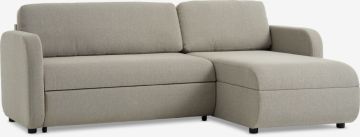 Sofa giường đổi góc | MOMMARK | vải polyester | be | R222xS90/152xC83cm