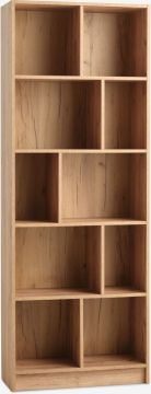 Kệ sách 5 tầng | MOSBJERG | gỗ công nghiệp | màu sồi | R70xS29xC190cm