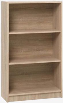 Kệ sách 3 tầng | HORSENS | gỗ công nghiệp | màu sồi | R70xS30xC120cm